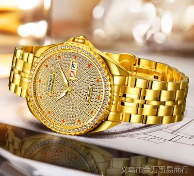 金色镂空之美，即刻启程——瑞士进口双日历机械腕表评测